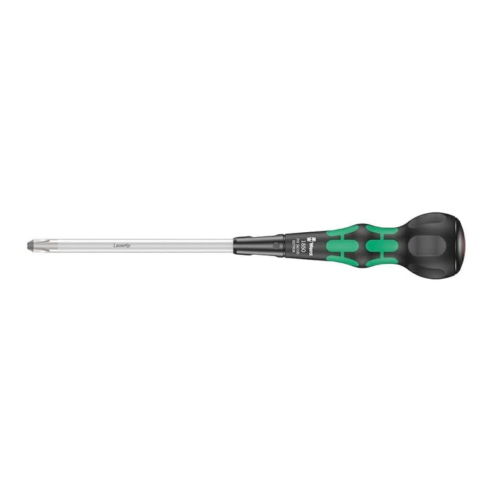 Phillips screwdriver Wera Kraftform Ball-Grip 1850 PH, PH 3 × 150 mm