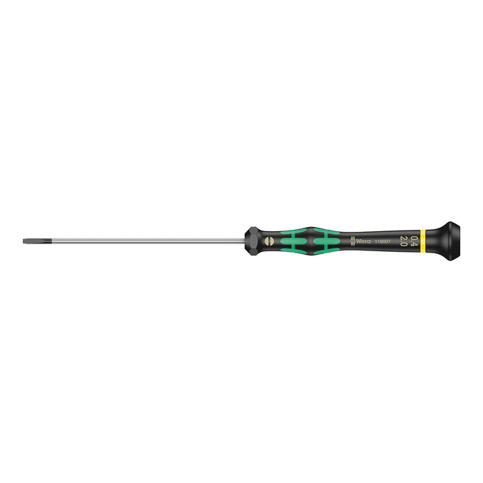Precisie platkopschroevendraaier Wera Kraftform Micro 2035, 2,0 × 0,40 × 100 mm