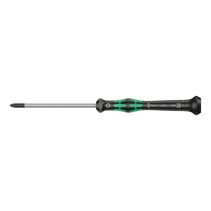 Präzisions-Pozidriv-Schraubendreher Wera Kraftform Micro 2055 PZ, PZ 1 × 80 mm
