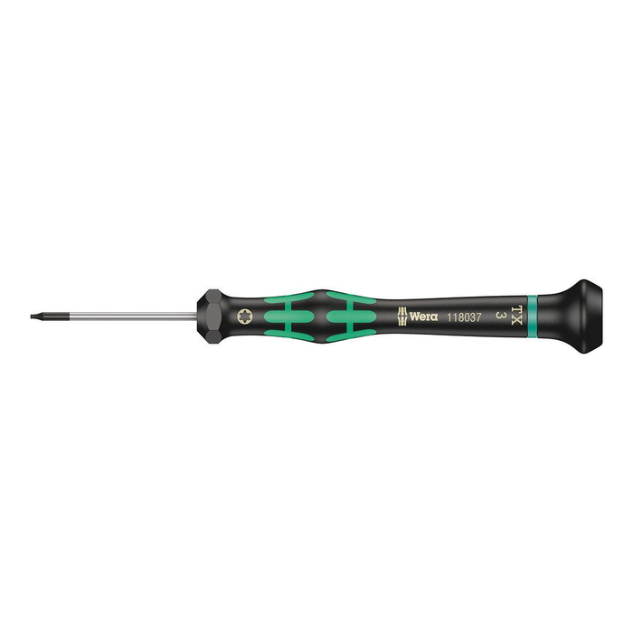 TORX® precisieschroevendraaier Wera Kraftform Micro 2067 TORX®, TX 3 × 40 mm