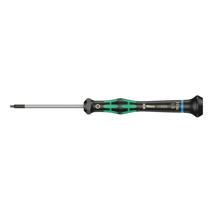 Tournevis de précision Hex-Plus, Wera Kraftform Micro 2054, HEX 1,5 × 60 mm