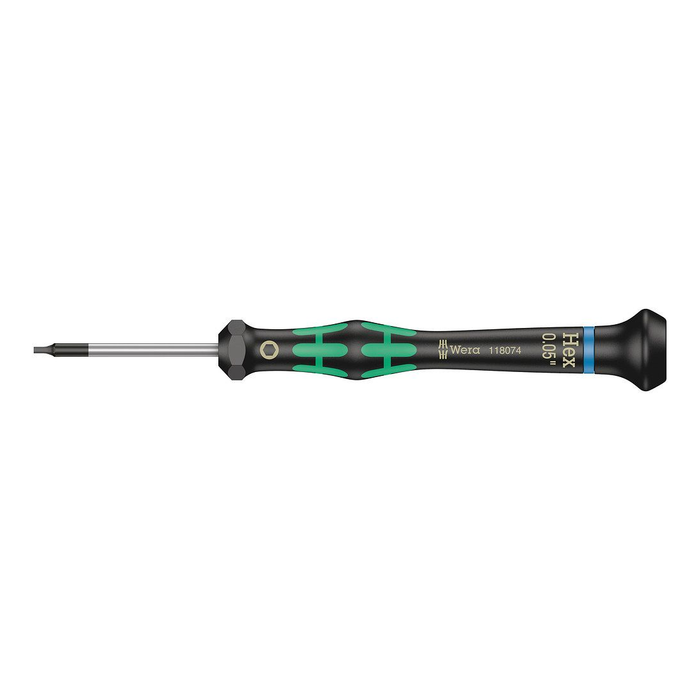 مفك Hex-Plus، دقيق وير Kraftform Micro 2054, HEX 0.05″ × 40 مم