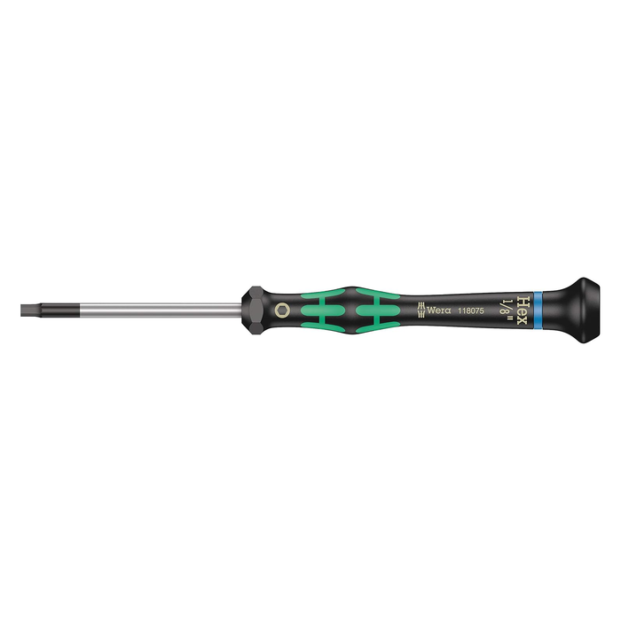 مفك Hex-Plus، دقيق وير Kraftform Micro 2054, HEX 1/8″ × 60 مم