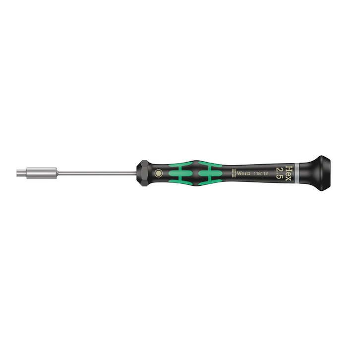 Торцевой ключ, прецизионный Wera Kraftform Micro 2069, HEX 2,5 × 60 мм