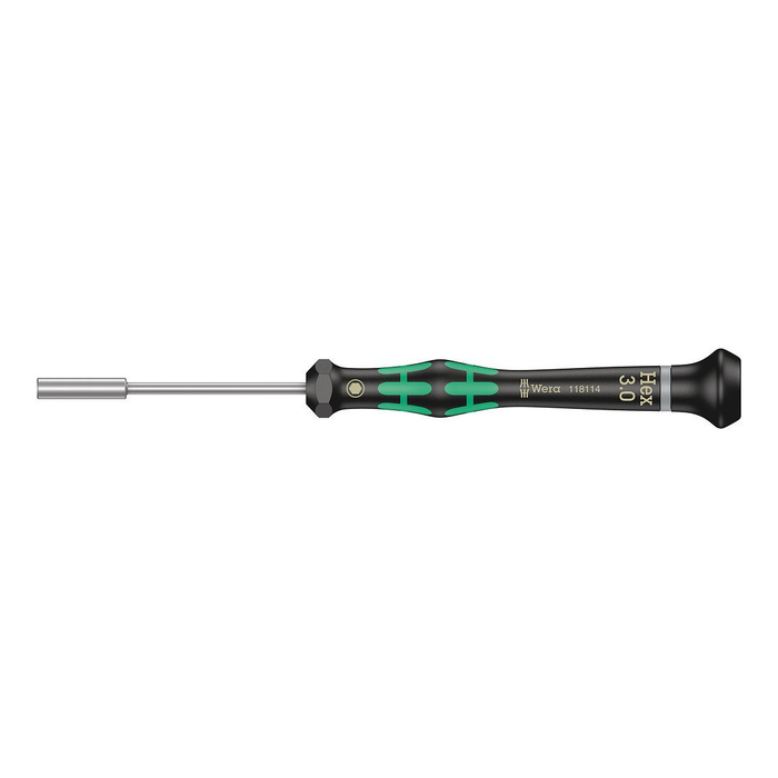 Торцевой ключ, прецизионный Wera Kraftform Micro 2069, HEX 3,0 × 60 мм