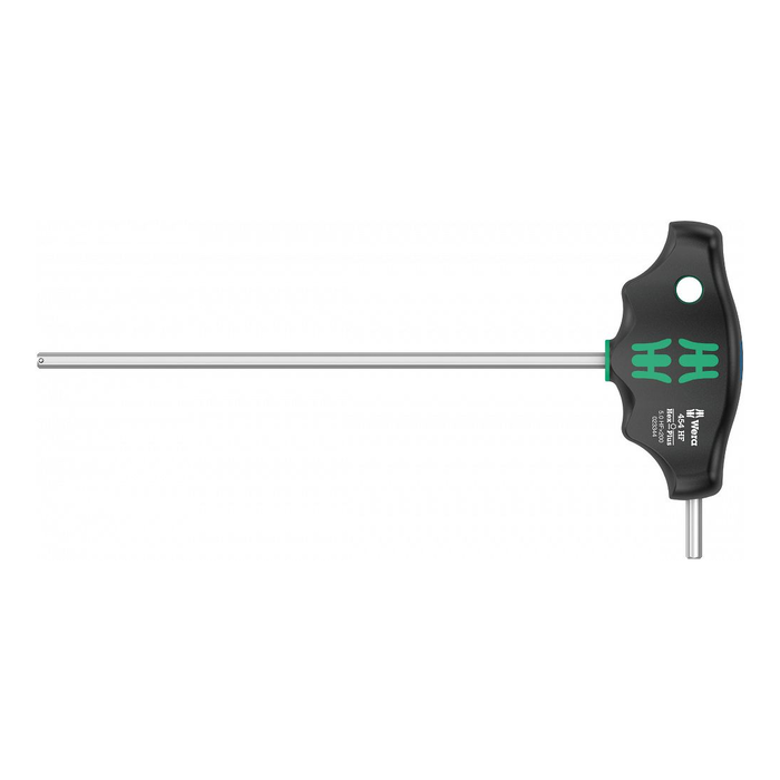 T-Griff Innensechskant-Schraubendreher mit Haltefunktion Wera 454 HF Hex-Plus, HEX 5 × 200 mm