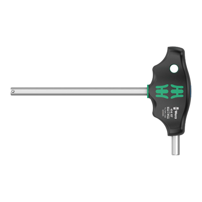 Hex-Plus T-handle screwdriver with holding function Wera 454 HF Imperial, HEX 5/16˝ × 150 mm