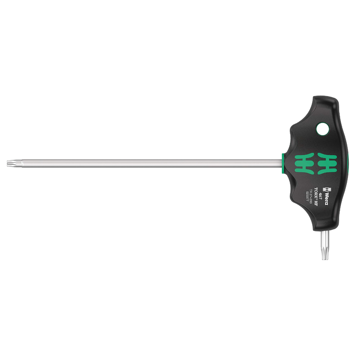 Отвертка TORX® с Т-образной рукояткой и функцией фиксации Wera 467 TORX® HF, TX 27 × 200 мм