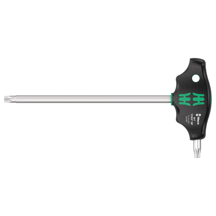 Отвертка TORX® с Т-образной рукояткой и функцией фиксации Wera 467 TORX® HF, TX 45 × 200 мм