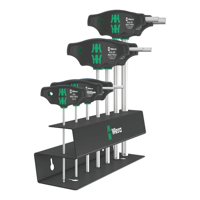 Hex-Plus T-handle screwdriver set, Wera 454/7 HF Set 2