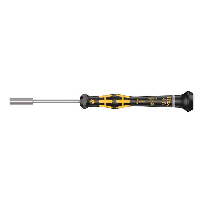 ESD precisie dopschroevendraaier Wera Kraftform Micro 1569 ESD, HEX 4,5 × 60 mm