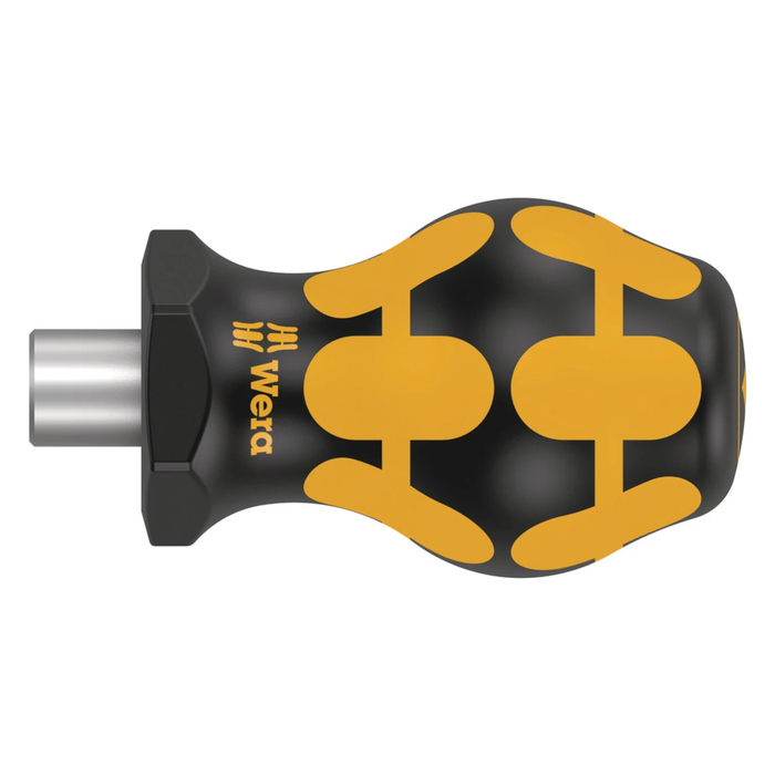 Κατσαβίδι συγκράτησης μύτης ESD Stubby Wera 811/1 ESD, μαγνητικό, για μύτες με τετράγωνη κίνηση 1/4″