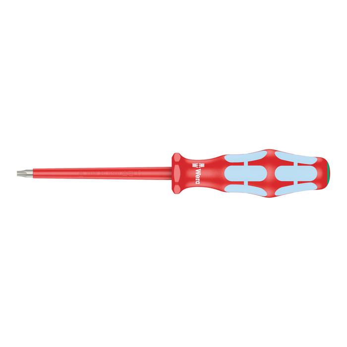TORX® screwdriver, stainless steel, Wera Kraftform 3167 i VDE, TX 10 × 80 mm
