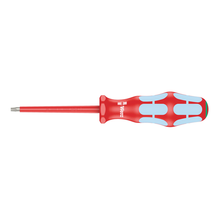 TORX® screwdriver, stainless steel, Wera Kraftform 3167 i VDE, TX 15 × 80 mm