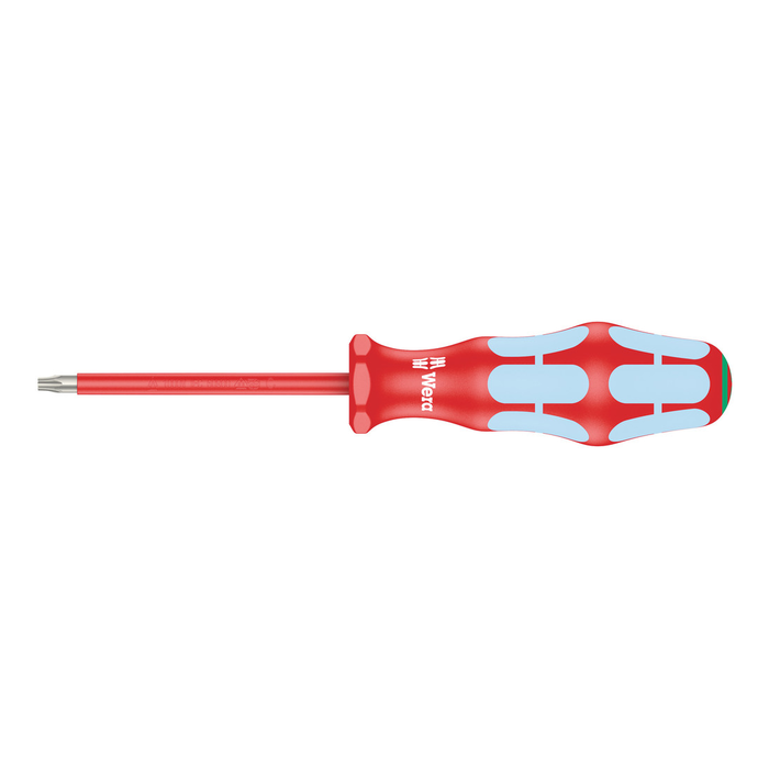 TORX® screwdriver, stainless steel, Wera Kraftform 3167 i VDE, TX 20 × 80 mm