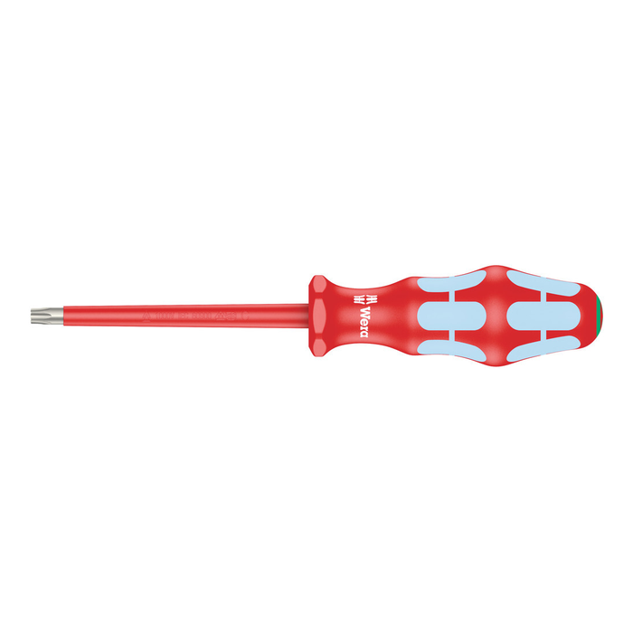 TORX® screwdriver, stainless steel, Wera Kraftform 3167 i VDE, TX 30 × 100 mm