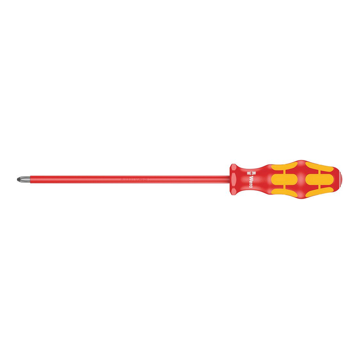 Yıldız tornavida, izoleli Wera Kraftform 162 i PH VDE, PH 2 × 200 mm