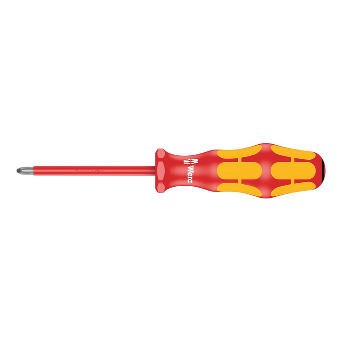Wkrętak krzyżowy, izolowany Wera Kraftform 165 i PZ VDE, PZ 1 × 80 mm