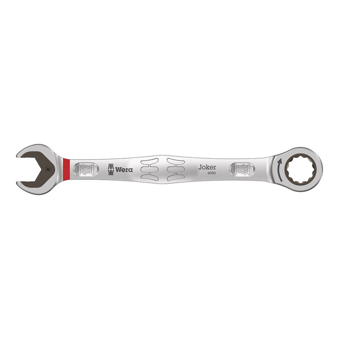Chave combinada de catraca Wera Joker 6000, 17 × 224 mm
