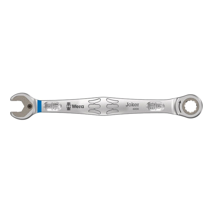 Klucz płasko-oczkowy z grzechotką Wera Joker 6000, calowy, 5/16˝ × 144 mm