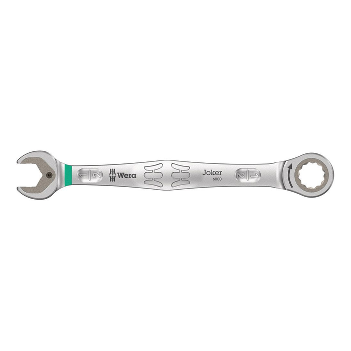 Комбинированный трещоточный ключ Wera Joker 6000 Imperial, 1/2″ × 177 мм