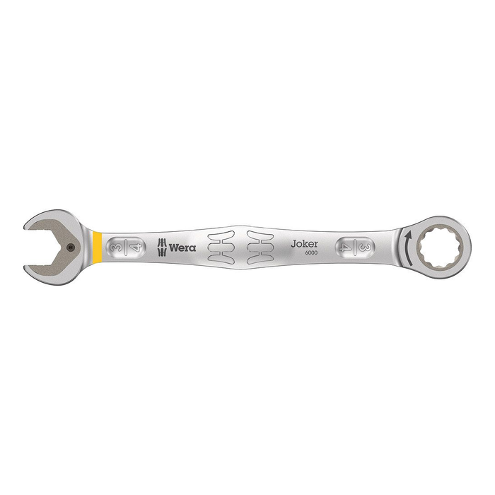 Комбинированный трещоточный ключ Wera Joker 6000 Imperial, 3/4″ × 246 мм