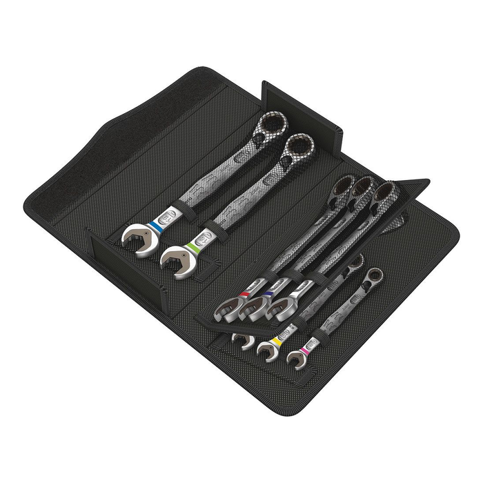 11 kombine cırcırlı anahtar seti Wera 6001 Joker Switch 11 Set 1, çantalı