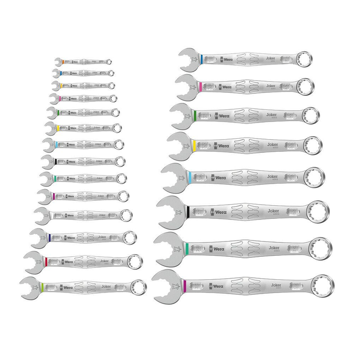 22 kombine anahtar seti Wera 6003 Joker 22 Set 1