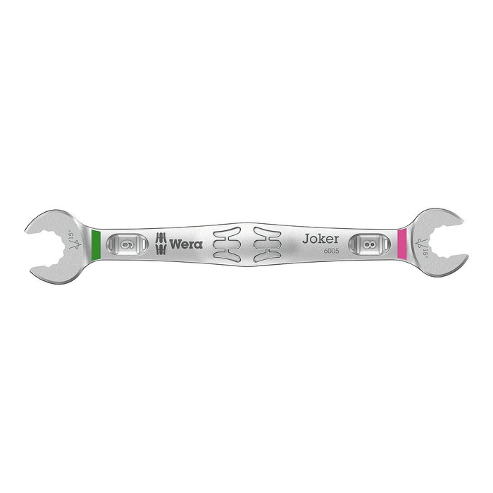 Двусторонний рожковый ключ Wera Joker 6005, 8 × 9 × 122,2 мм