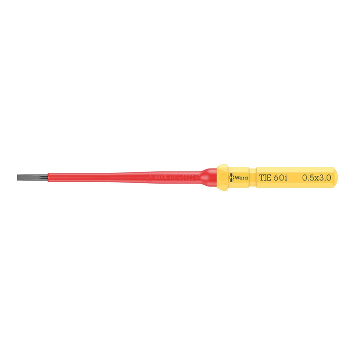 绝缘一字可更换刀杆 3.0 × 0.5 × 157 mm Wera Kraftform Kompakt VDE 60 i Take it easy