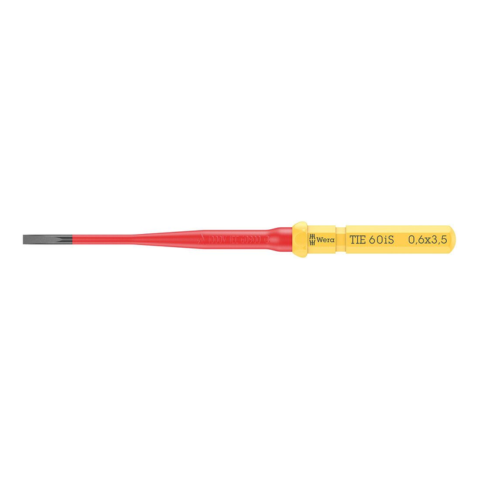 Izolovaná plochá výměnná čepel 3.5 × 0.6 × 157 mm Wera Kraftform Kompakt VDE 60 iS Take it easy