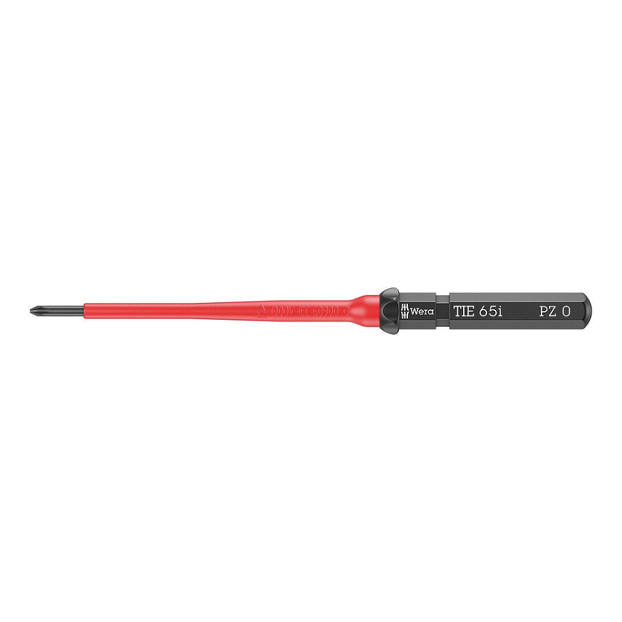 Lâmina Pozidriv intercambiável PZ 0 × 157 mm, isolada Wera Kraftform Kompakt VDE 65 i Take it easy