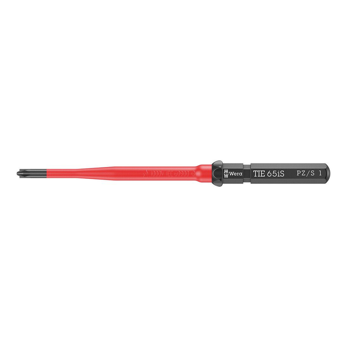 Lâmina Pozidriv/ponta chata intercambiável PZ/S 1 × 157 mm, isolada Wera Kraftform Kompakt VDE 65 iS PZ/S Take it easy