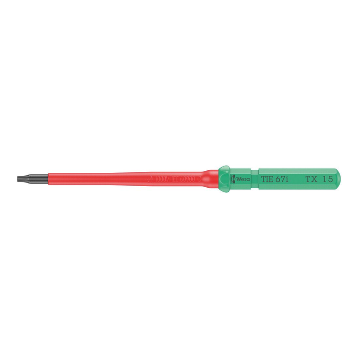 Ανταλλακτική λάμα TORX® TX 15 × 157 mm, μονωμένη Wera Kraftform Kompakt VDE 67 i TORX® Take it easy