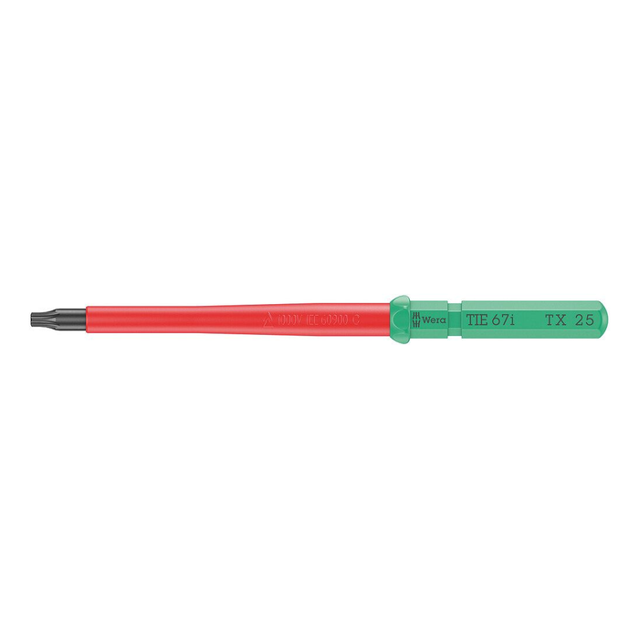 Ανταλλακτική λάμα TORX® TX 25 × 157 mm, μονωμένη Wera Kraftform Kompakt VDE 67 i TORX® Take it easy