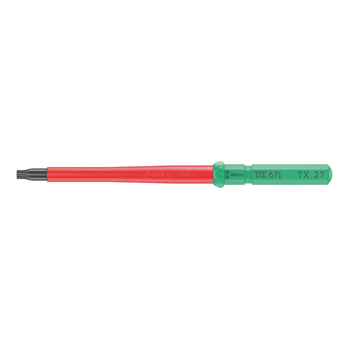 Ανταλλακτική λάμα TORX® TX 27 × 157 mm, μονωμένη Wera Kraftform Kompakt VDE 67 i TORX® Take it easy