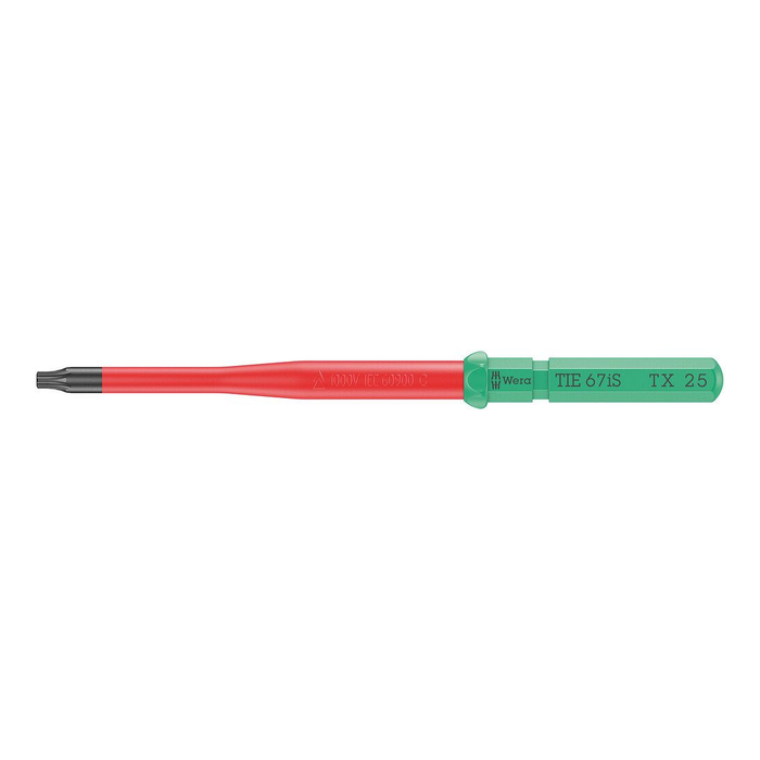 Ανταλλακτική λάμα TORX® TX 25 × 157 mm, μονωμένη Wera Kraftform Kompakt VDE 67 iS TORX® Take it easy