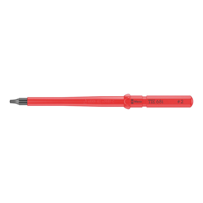 Lâmina intercambiável para soquete quadrado RB 2 × 157 mm, isolada Wera Kraftform Kompakt VDE 68 i Take it easy