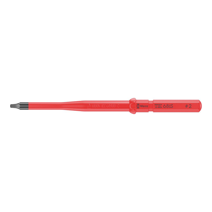 Lâmina intercambiável para soquete quadrado RB 2 × 157 mm, isolada Wera Kraftform Kompakt VDE 68 iS Take it easy