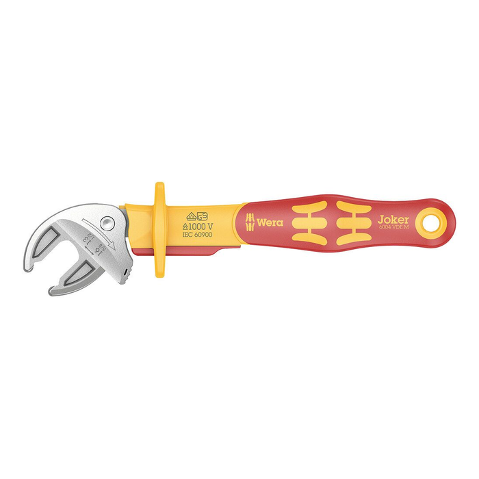 Samonastawny klucz płaski izolowany Wera Joker VDE M 6004, 13-16 mm / 1/2″-5/8″ × 190 mm