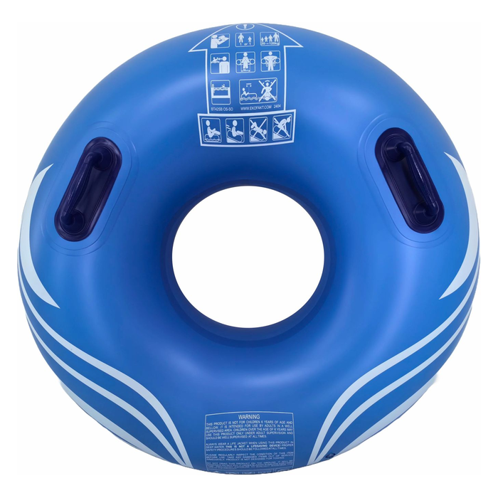 Single tube for water slide and water park, 42 inches, BT42SB OS-SO, blue
