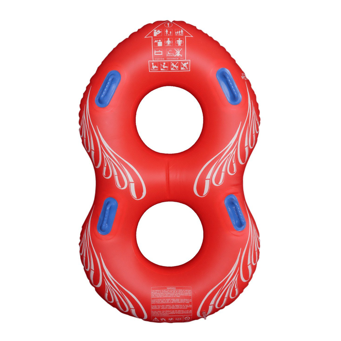 Doppel-Rutschreifen für Wasserrutsche und Aquapark, 42 Zoll, GT42DR OS-S8, rot