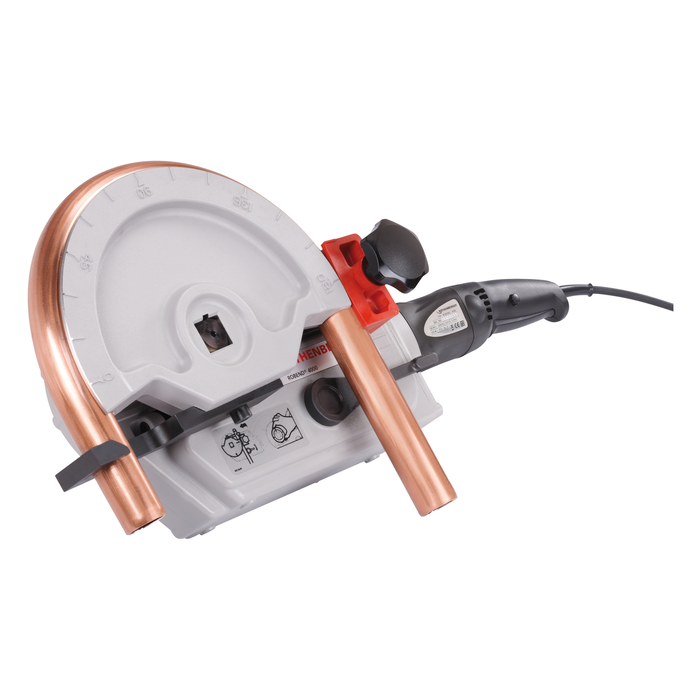 套装：电动弯管机 ROBEND 4000 ROTHENBERGER，带 Ø12–14–16–18–22 mm 弯管模具，230 V 电源