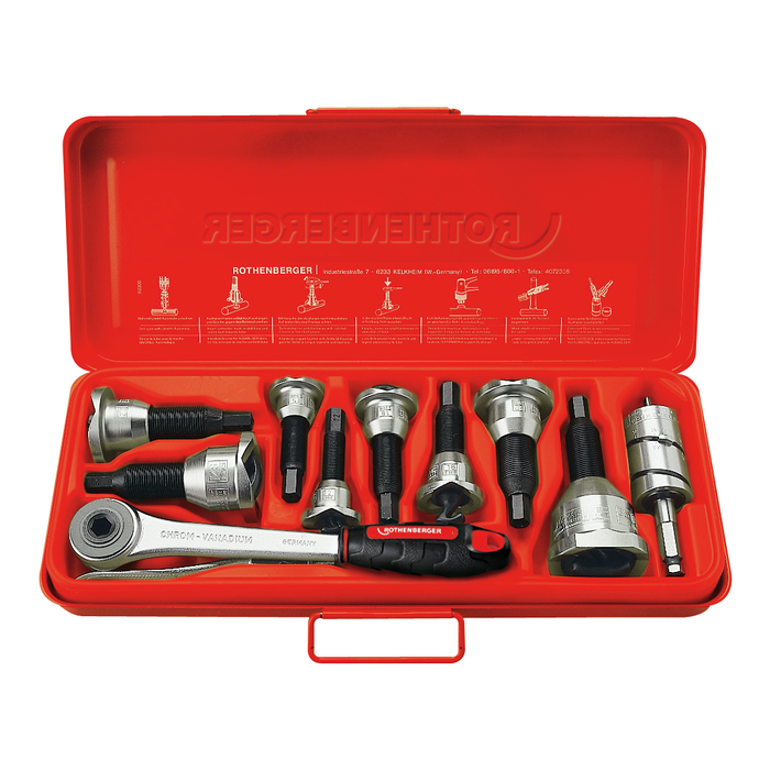 Tee extractor set ROTHENBERGER, 12–15–18–22 mm