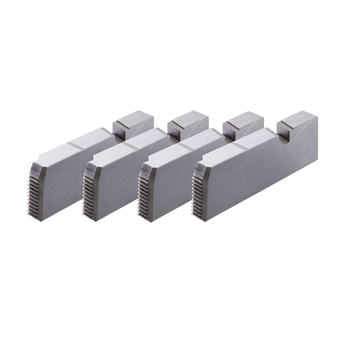 Juego de 4 peines de roscar HSS ROTHENBERGER, BSPT R, 1/2–3/4″