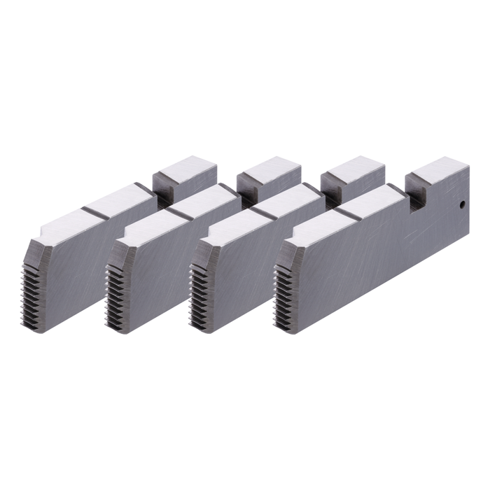Set of 4 threading dies SS ROTHENBERGER, BSPT R, 1/2–3/4″