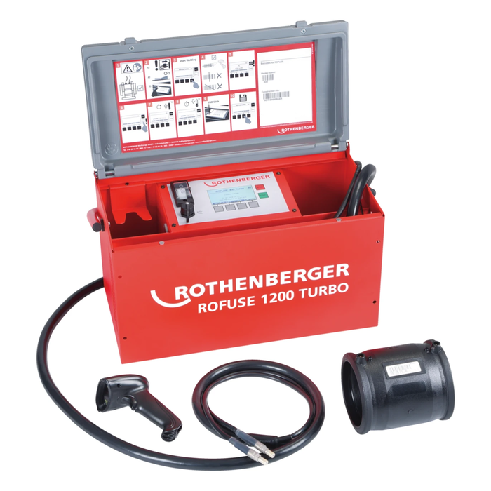 Saldatrice per elettrofusione ROTHENBERGER ROWELD ROFUSE 1200 TURBO