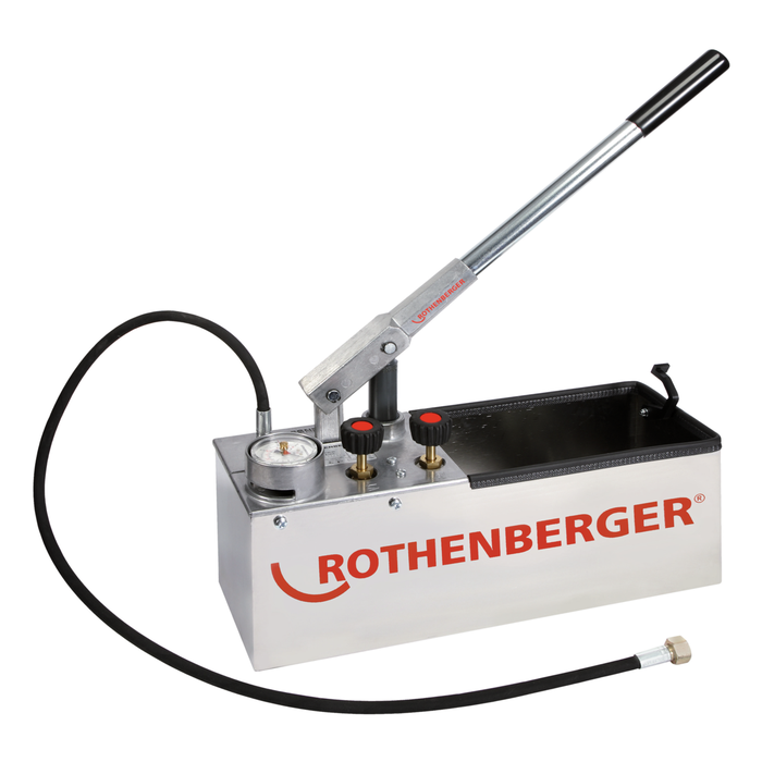 Bomba de comprobación para pruebas de presión ROTHENBERGER RP 50–S INOX