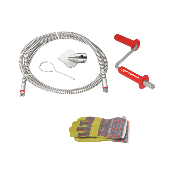 Pipe cleaning spiral ROTHENBERGER ROPOWER HANDY, 16 mm