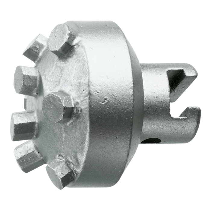 Drilling head for 22 mm spiral ROTHENBERGER, pointed, diameter 45 mm